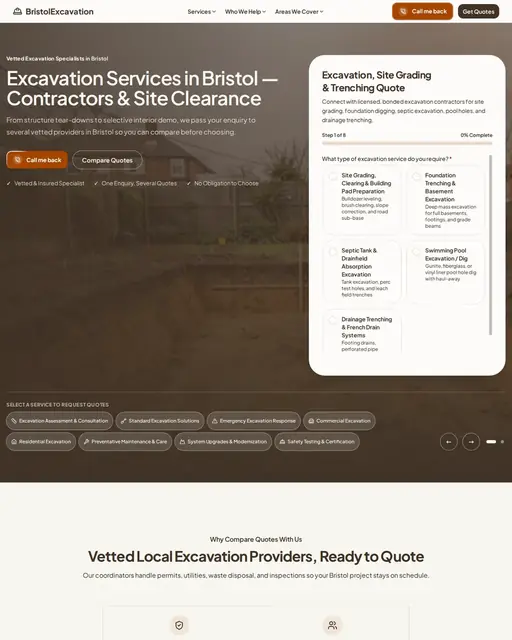 Excavation · Bristol — bristolexcavation.co.uk