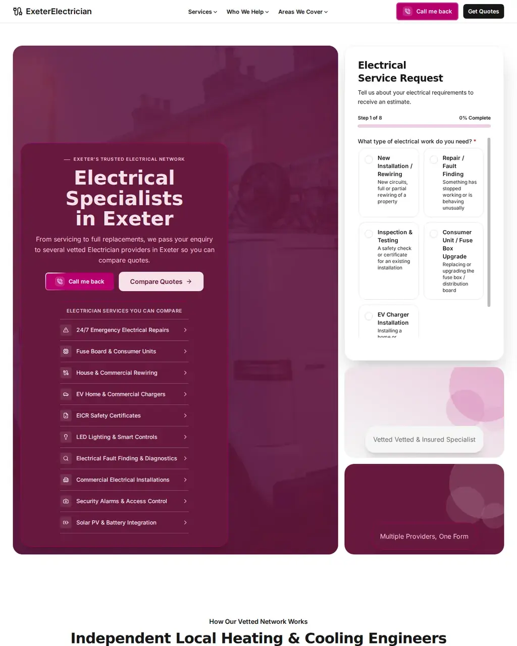 Electricians · Exeter — exeter-electrician.co.uk
