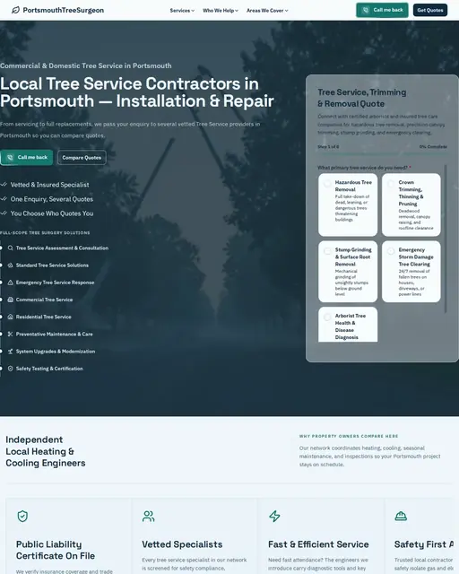 Tree surgery · Portsmouth — portsmouthtreesurgeon.co.uk